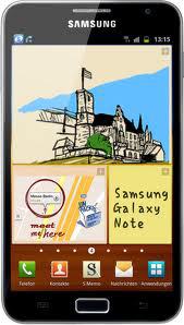 Смартфон Samsung Galaxy Note GT-N7000 Blue - Татарск