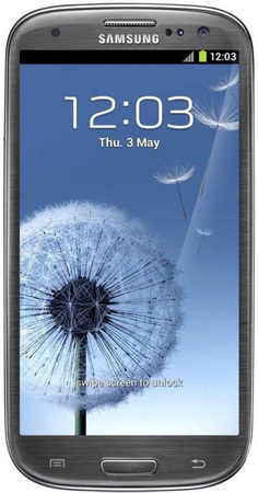 Смартфон Samsung Galaxy S3 GT-I9300 16Gb Titanium grey - Татарск